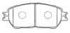 ASVA AKD-1480 Brake Pad Set, disc brake